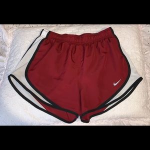 Maroon Red Nike Shorts